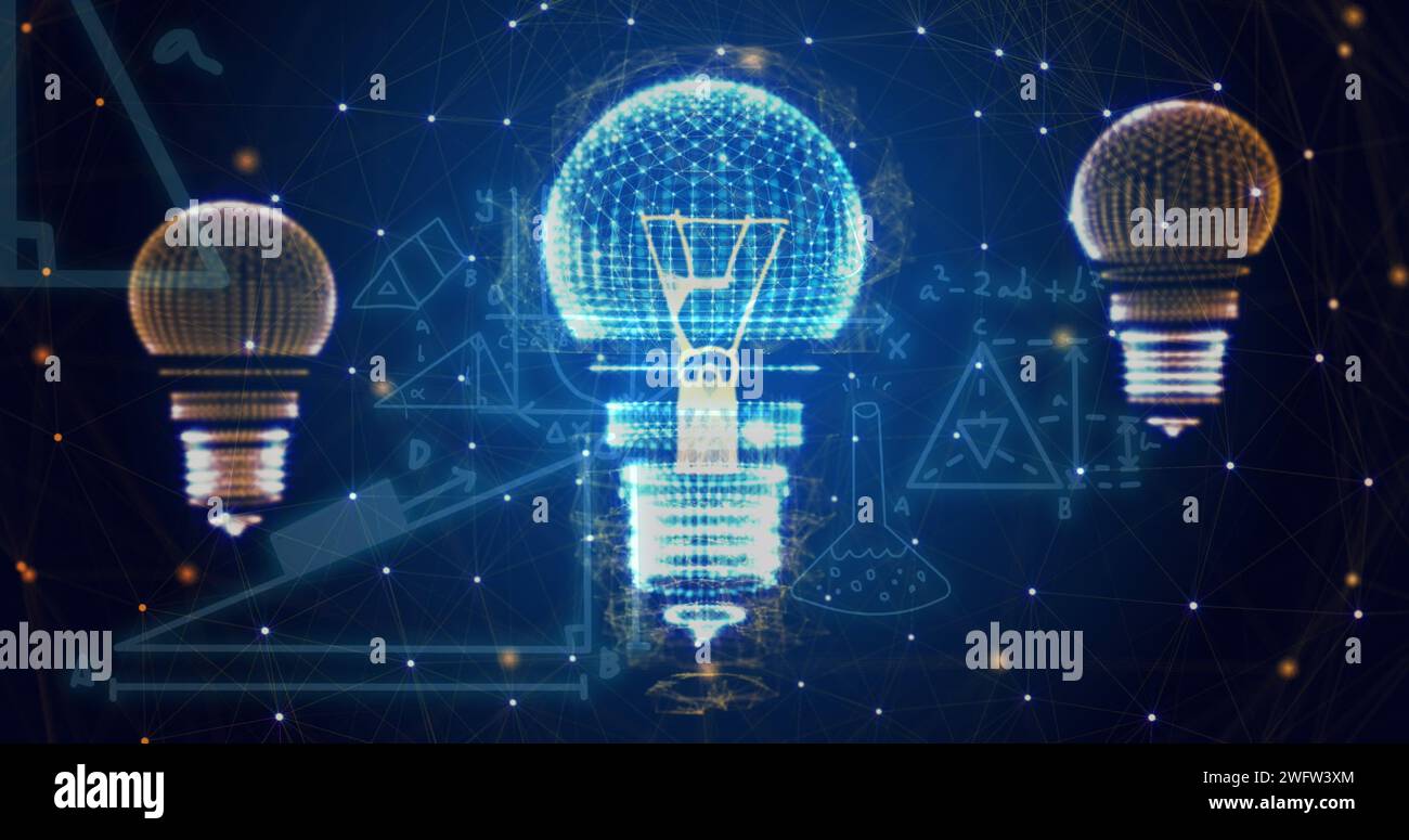 Animation light bulbs hi-res stock photography and images - Alamy