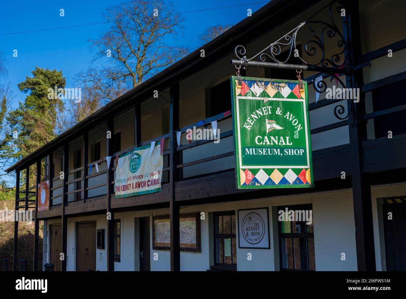 Kennet and Avon Canal, Canal Museum, Devizes, Wiltshire, England, UK, GB. Stock Photo