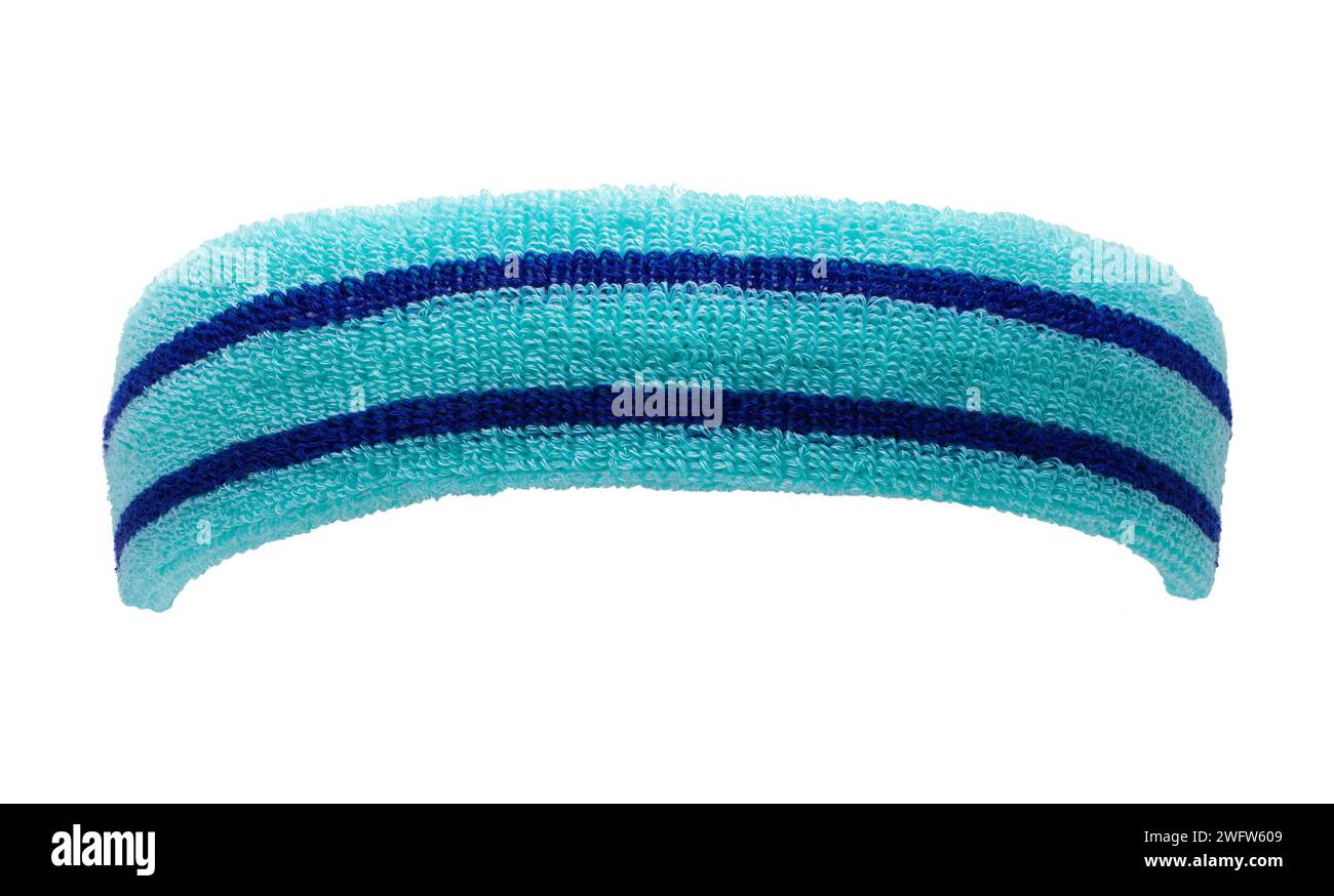 White sweatband headband hi-res stock photography and images - Alamy