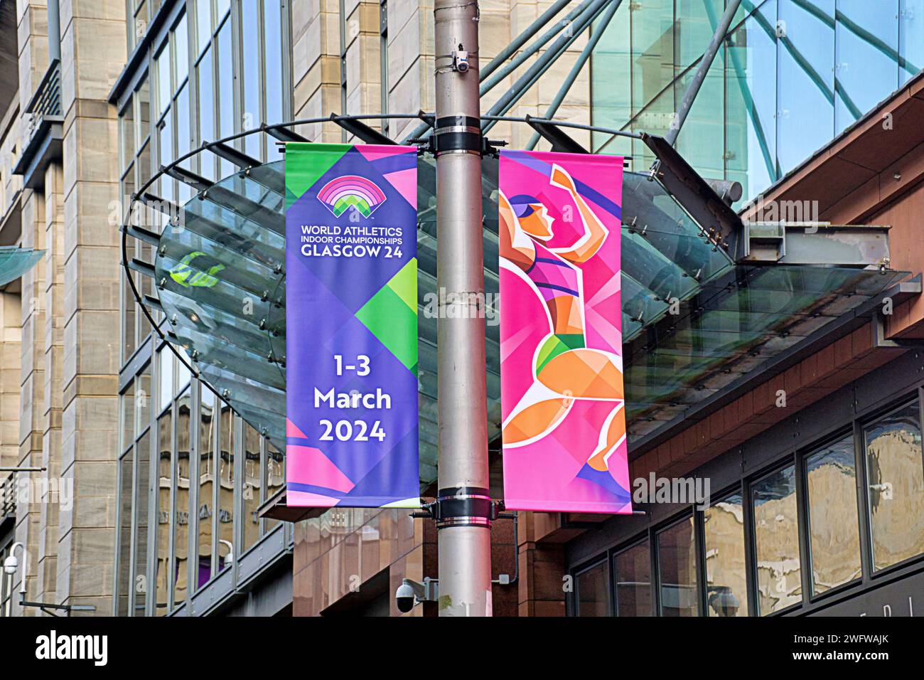 Glasgow, Scotland, UK. 1st February, 2024. Glasgow prepares initial ...
