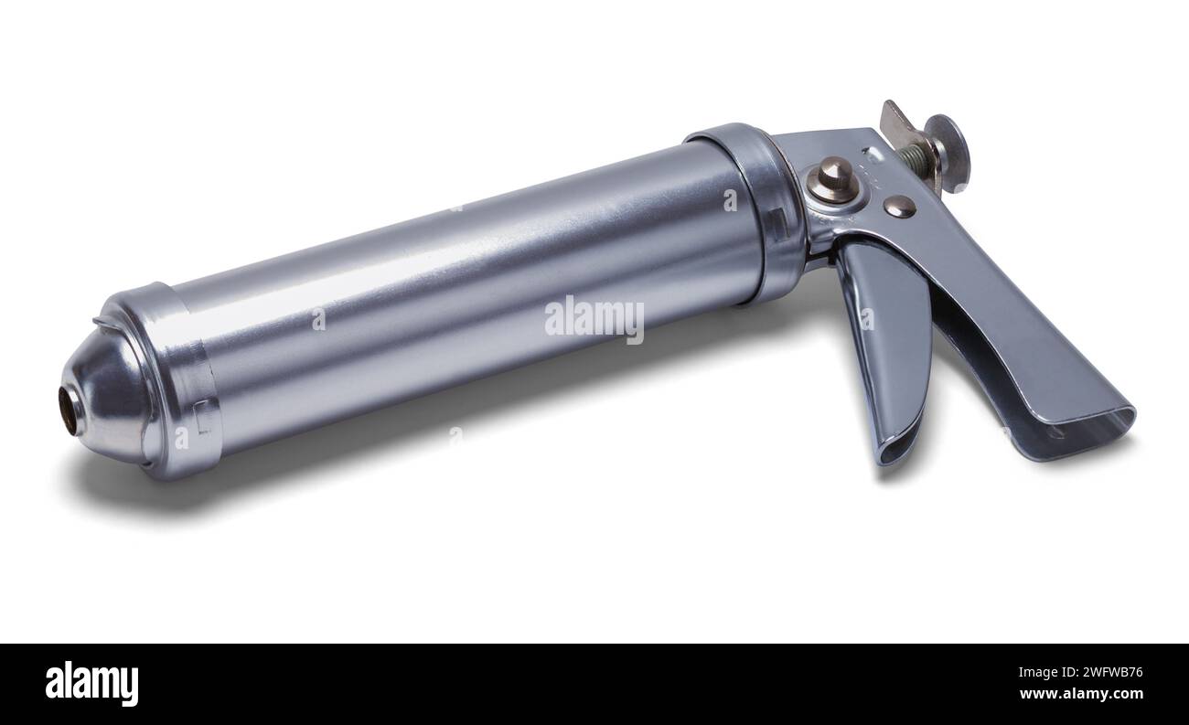 Cake Frosting Gun Cut Out on White Stock Photo Alamy