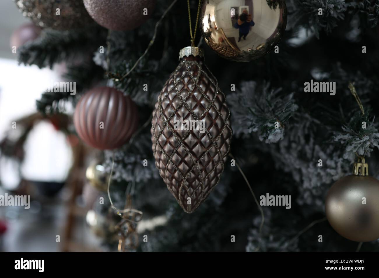 Modern banner christmas tree hi-res stock photography and images - Alamy