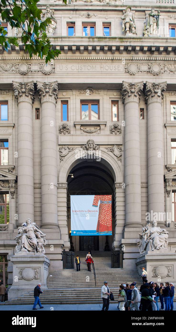 Alexander Hamilton U.S. Custom House, New York Stock Photo Alamy
