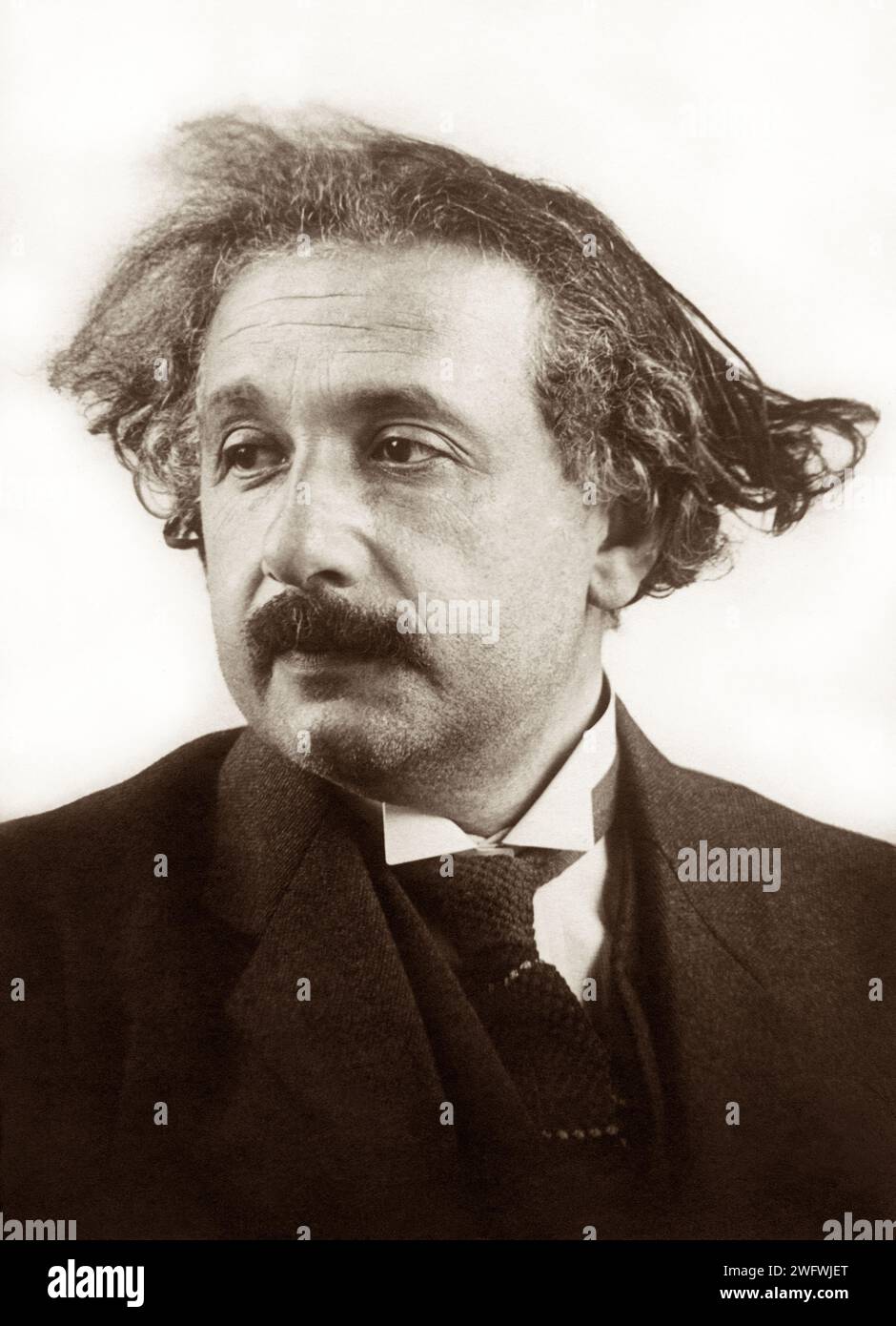 Theoretical physicist Albert Einstein (1879-1955) in December, 1921. Stock Photo