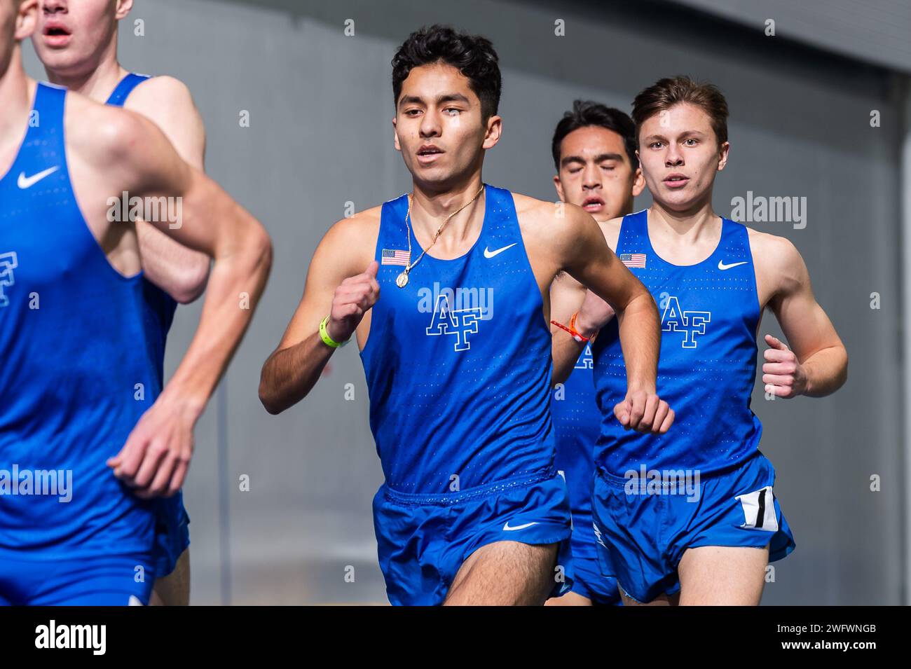 U.S. AIR FORCE ACADEMY, Colo. U.S. Air Force’s men mile runners