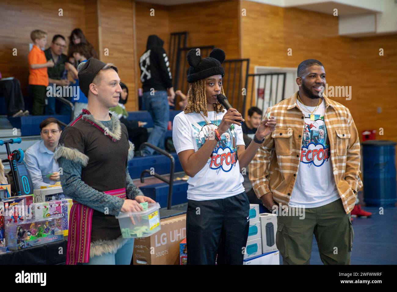 Purdy May Raffle YOKOSUKA, Japan (Jan. 6, 2024) Machinistβs Mate 1st Class Keaira Davis ...