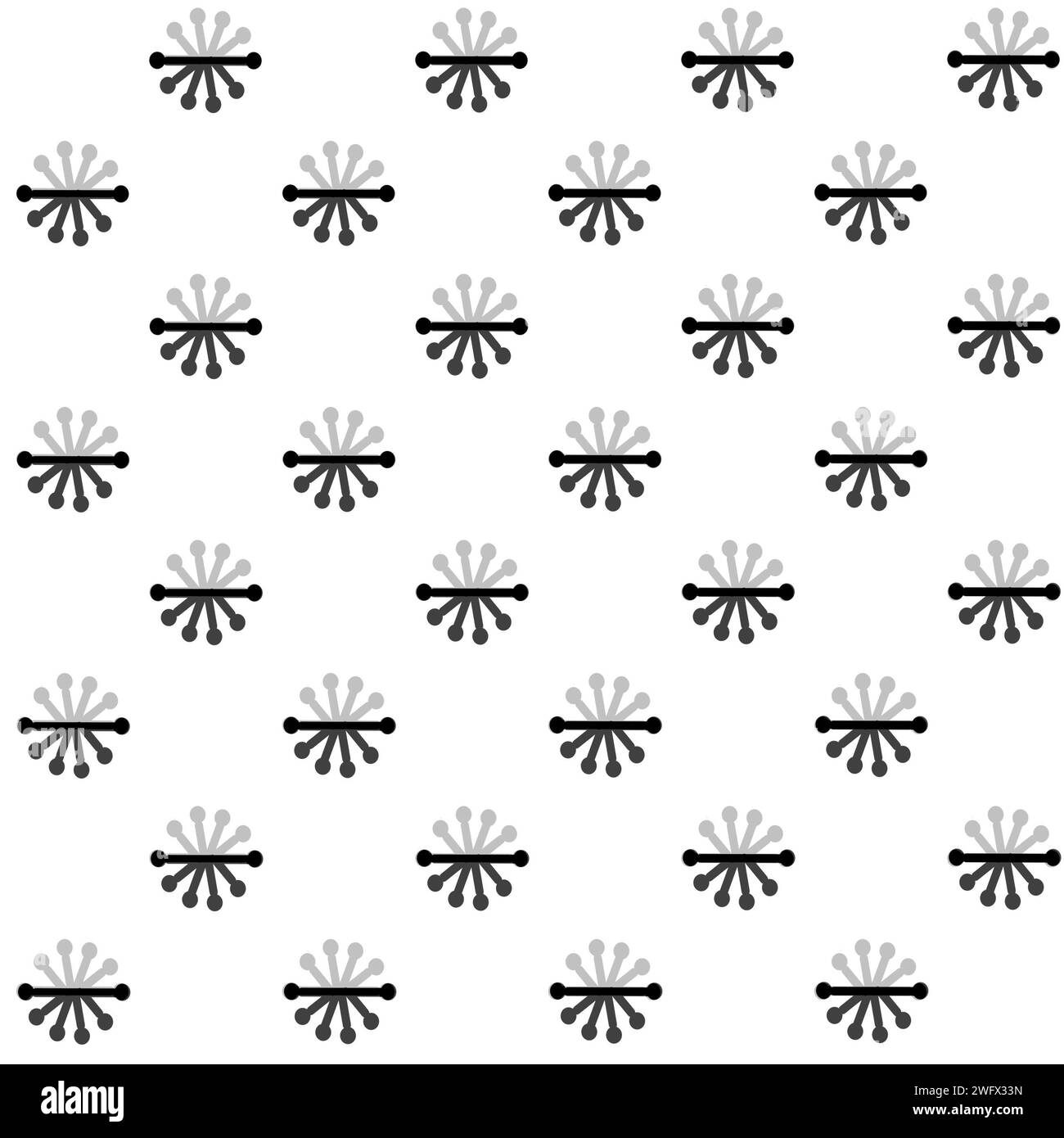 Abstract trendy monochrome pattern. Black and white pattern for ...