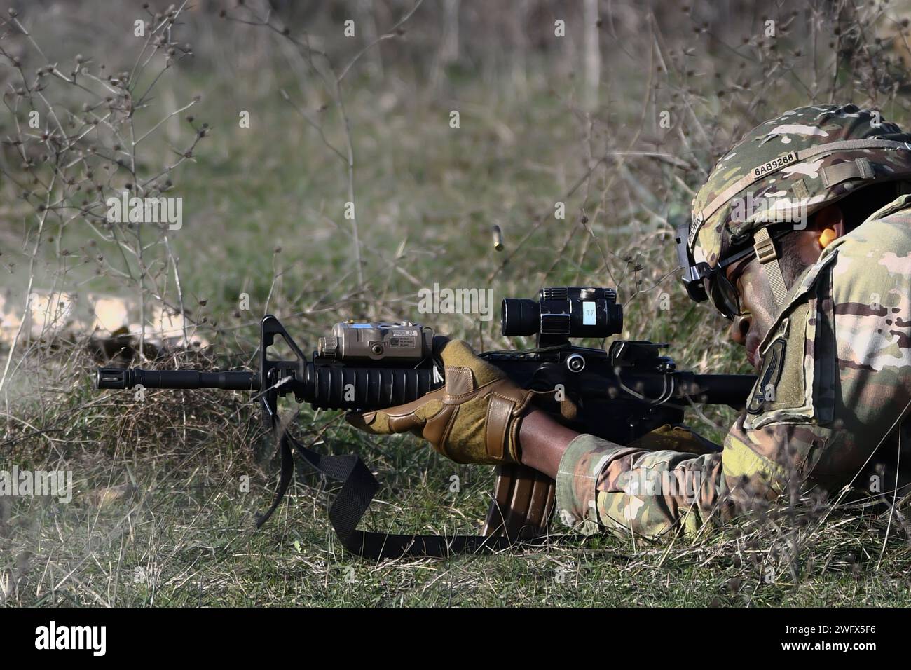 U.S. Army paratroopers assigned to the 173rd Brigade Support Battalion ...