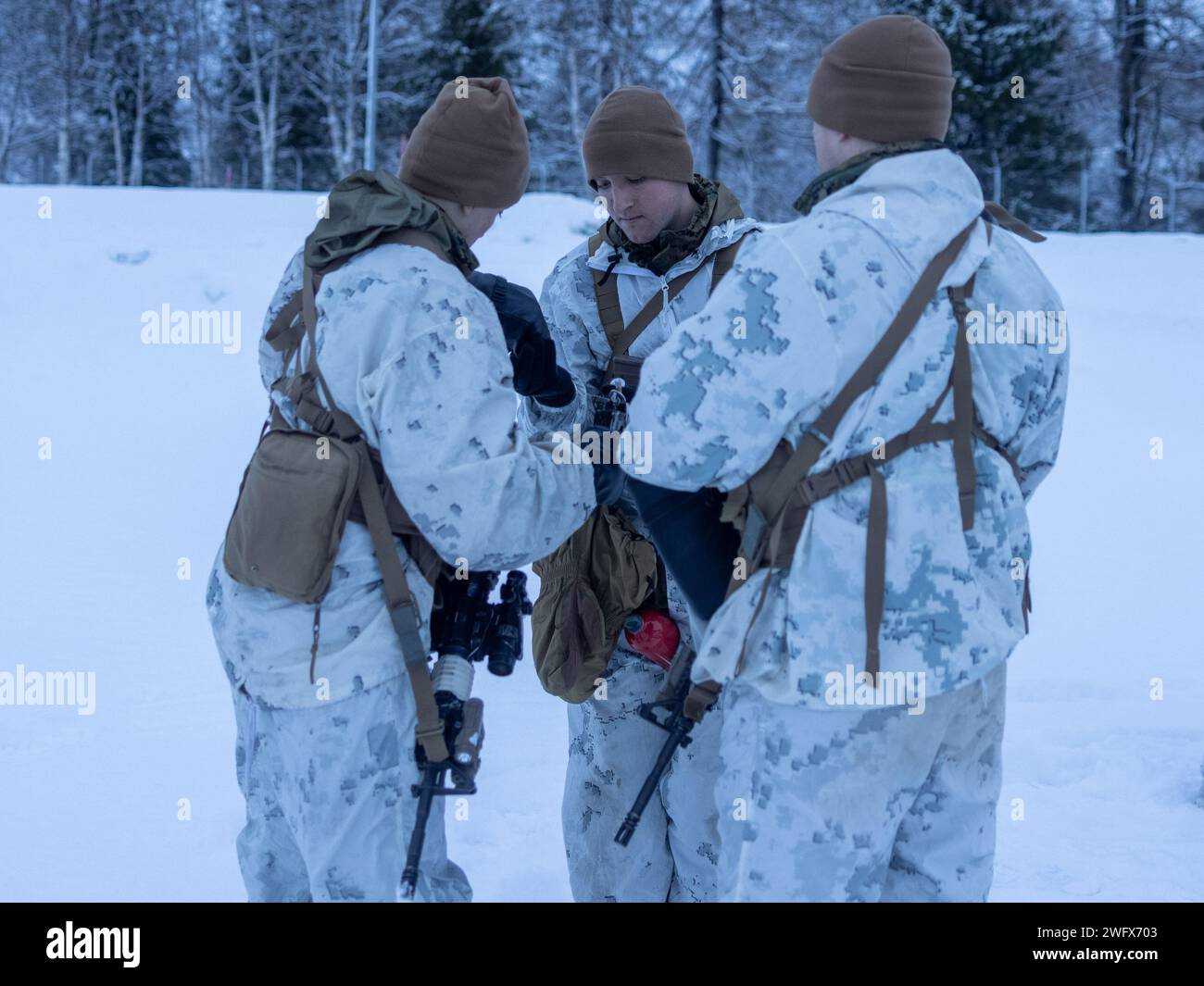 U.S. Marines With 1st Battalion, 2nd Marine Regiment, 2nd Marine ...