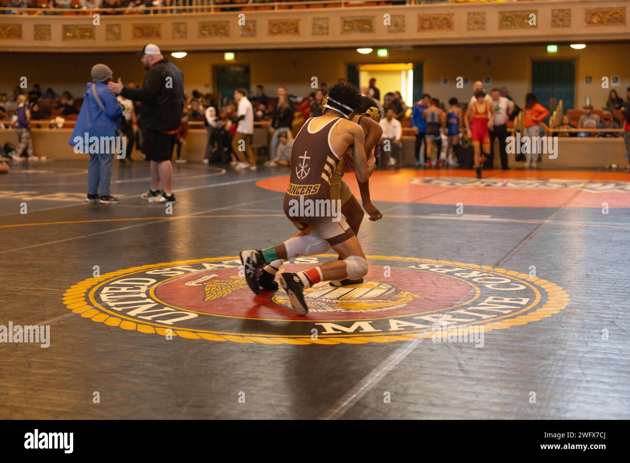 Wrestling tournament hires stock photography and images Alamy