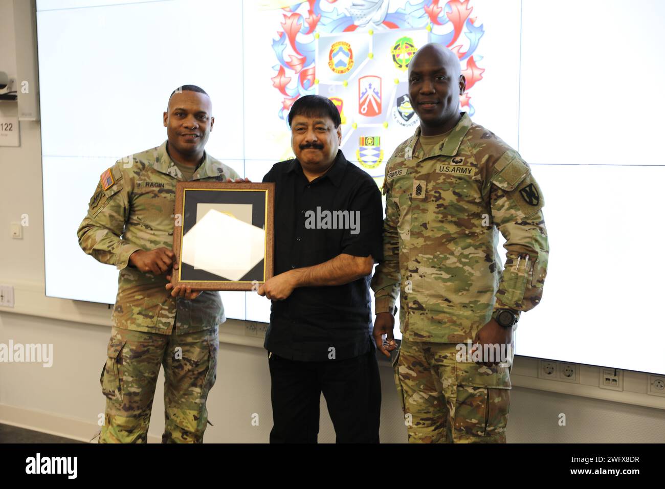 U.S. Army Maj. Gen. Ronald Ragin, commanding general, 21st Theater ...