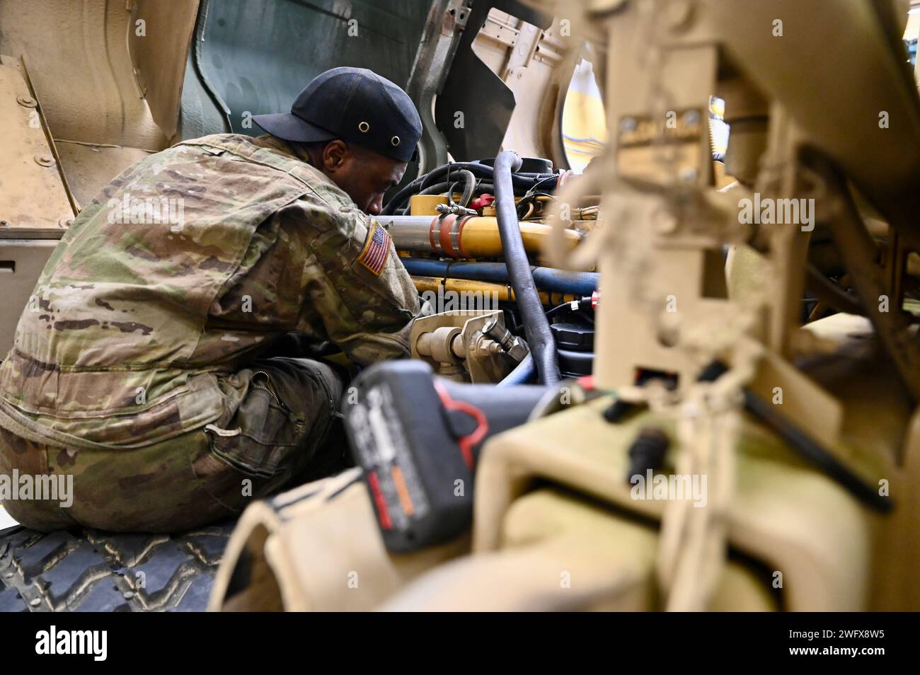 Operational support vehicle hi-res stock photography and images - Alamy