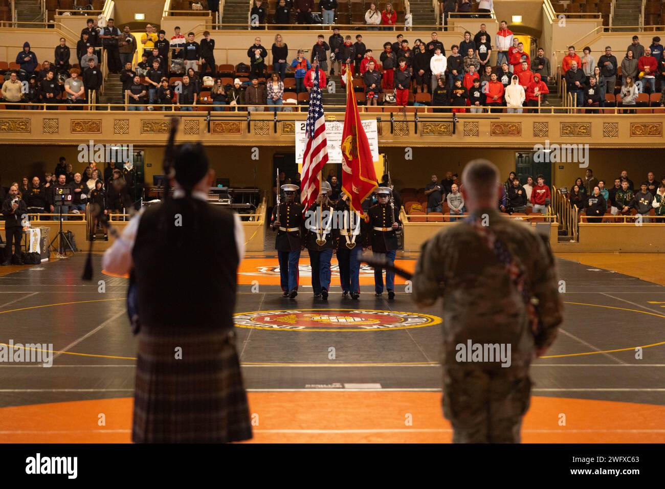 U.S. Marines assigned to Recruiting Station Sacramento serve as the