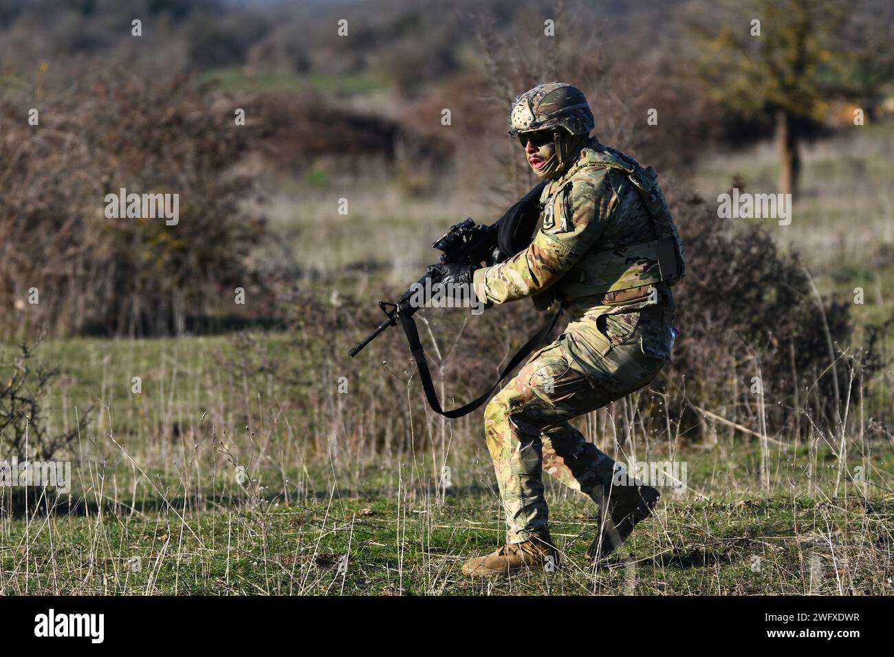 U.S. Army paratroopers assigned to the 173rd Brigade Support Battalion ...