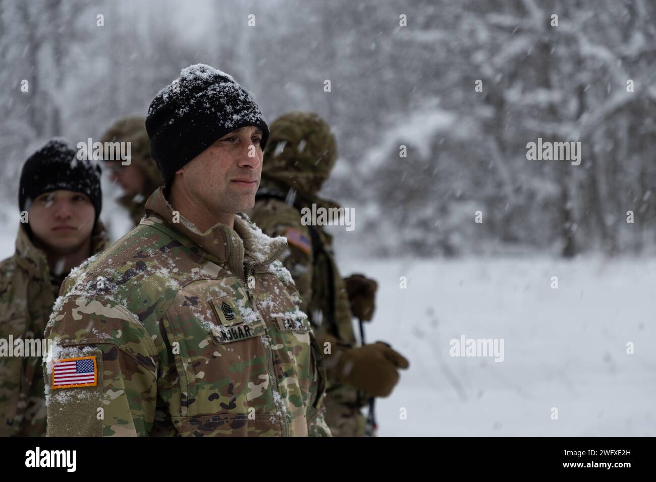 Command Sergeant Major Nema Mobarakzadeh
