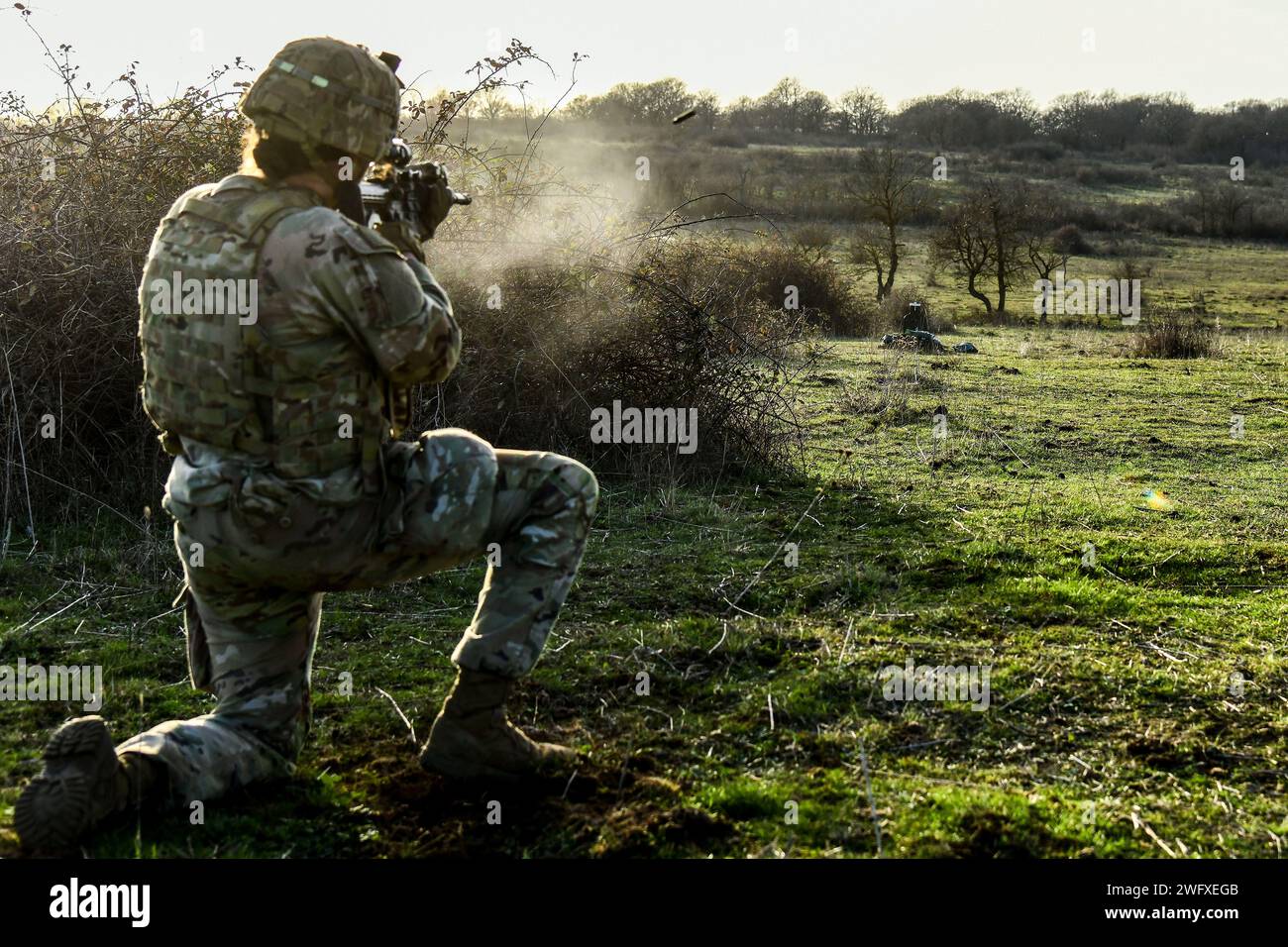 U.S. Army paratroopers assigned to the 173rd Brigade Support Battalion ...