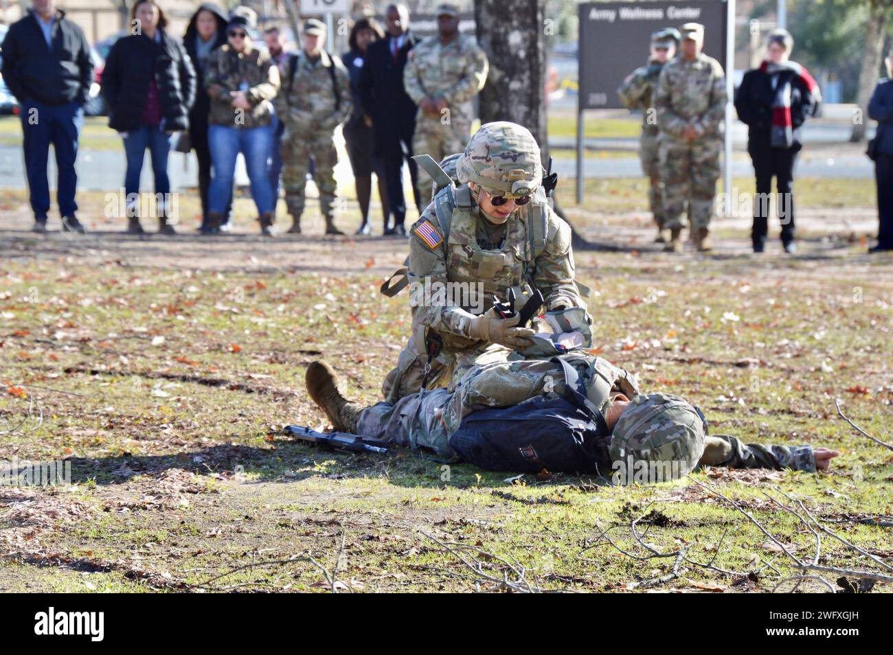 Sgt. Victoria Sanchez, a combat medic and the noncommissioned officer ...