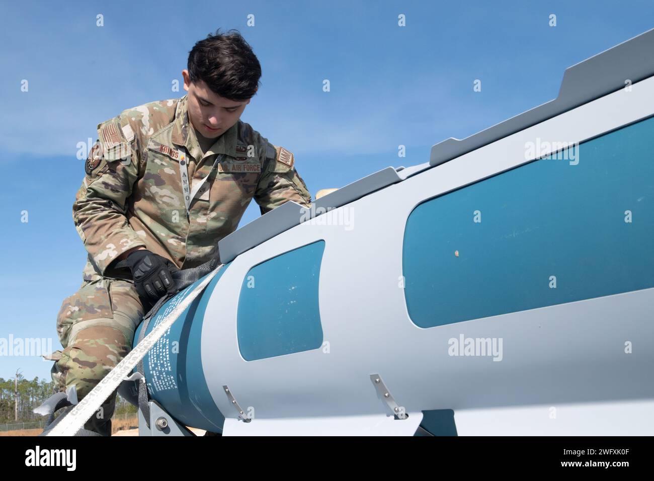 U.S. Air Force Senior Airman Brendan Krings, 325th Munitions Squadron