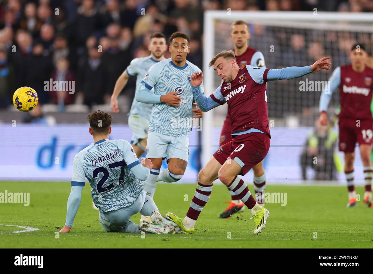 London Stadium, London, UK. 1st Feb, 2024. Premier League Football ...