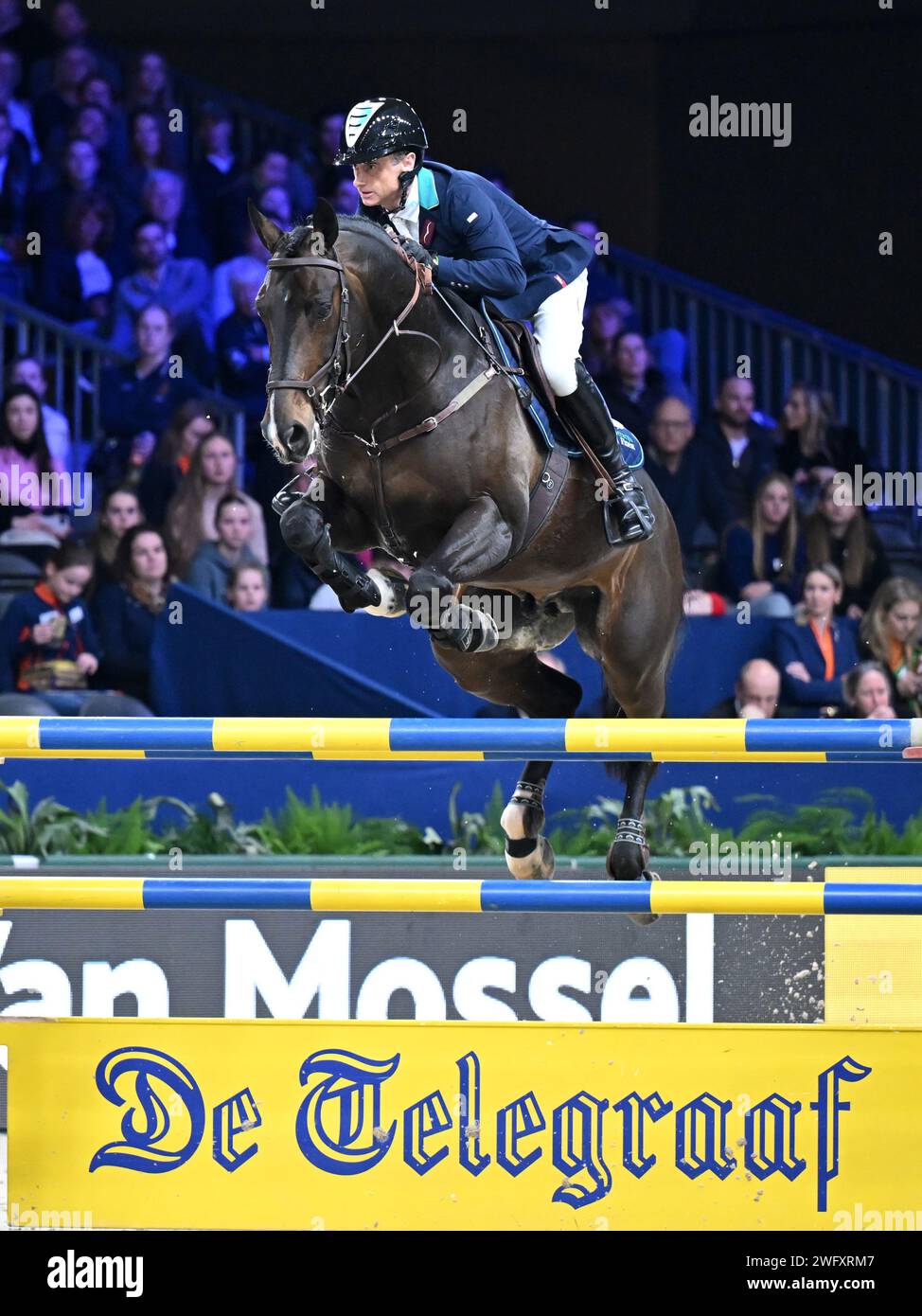 AMSTERDAM Denis Lynch with Vistogrand during the Longines FEI Jumping World Cup at the Jumping