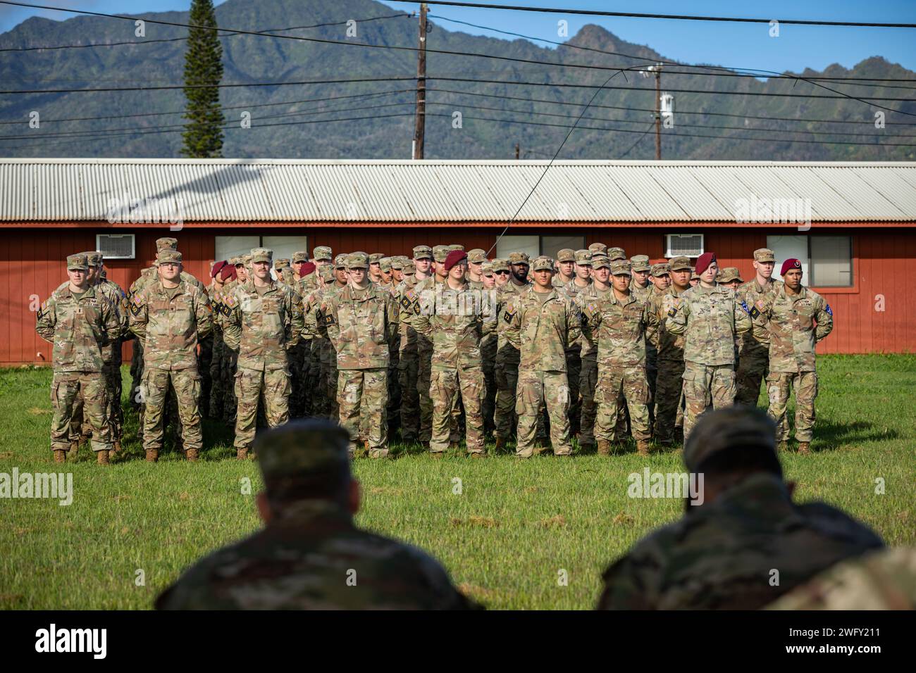 U.S. Soldiers participating in the Top Intelligence competition (TOPINT