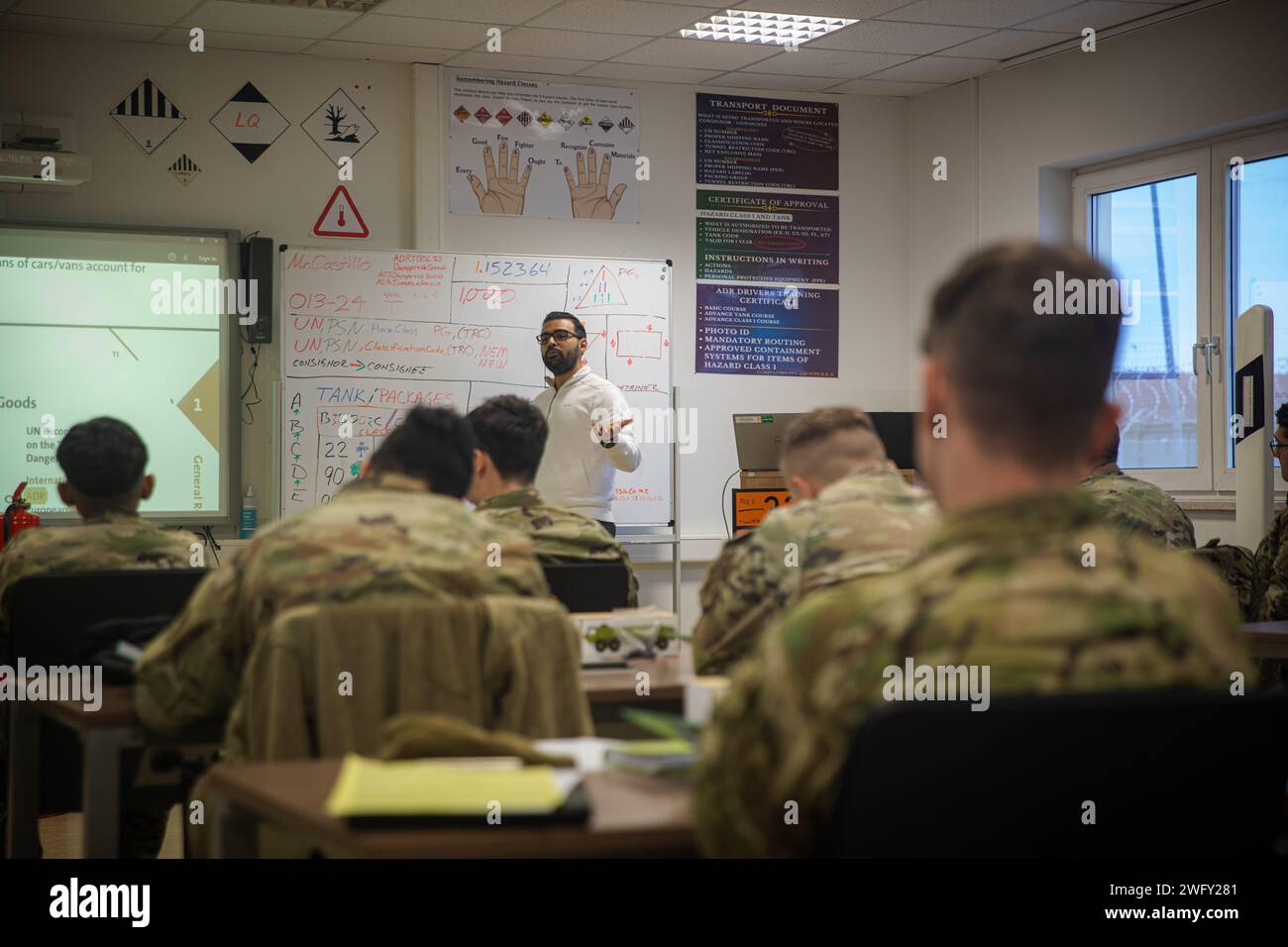 Marcus Castillo, Instructor at the 7th Army Training Command, Combined