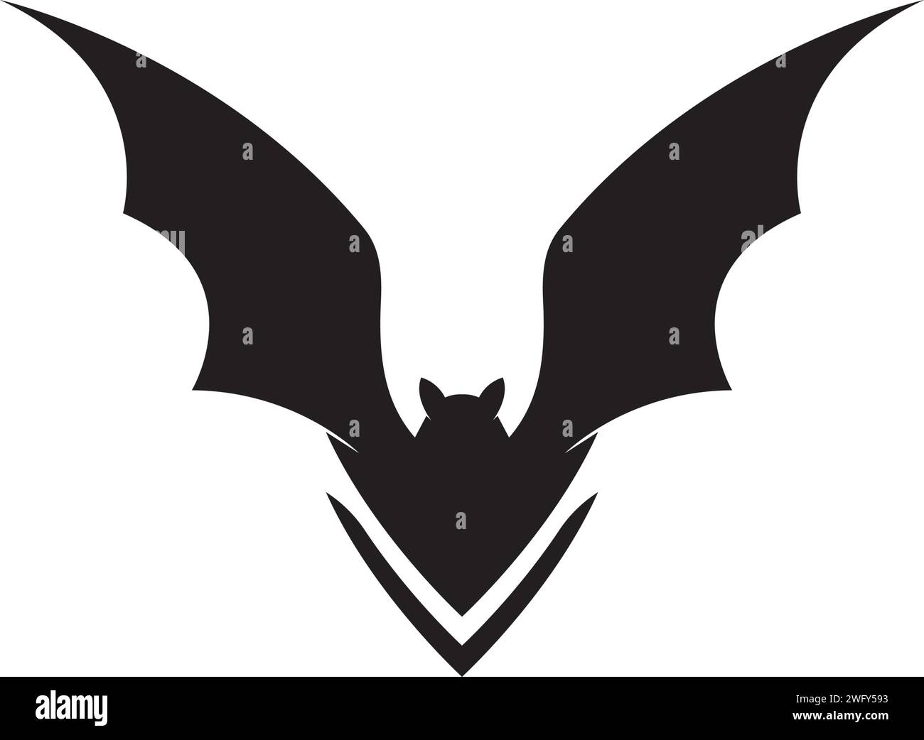 bat vector icon template illustration design Stock Vector Image & Art ...