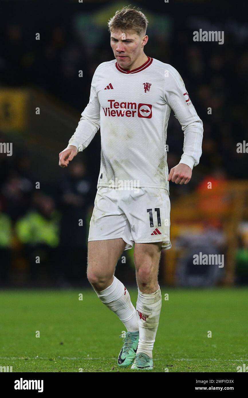 Hjlund Rasmus hojlund manchester united hi-res stock photography and images ...