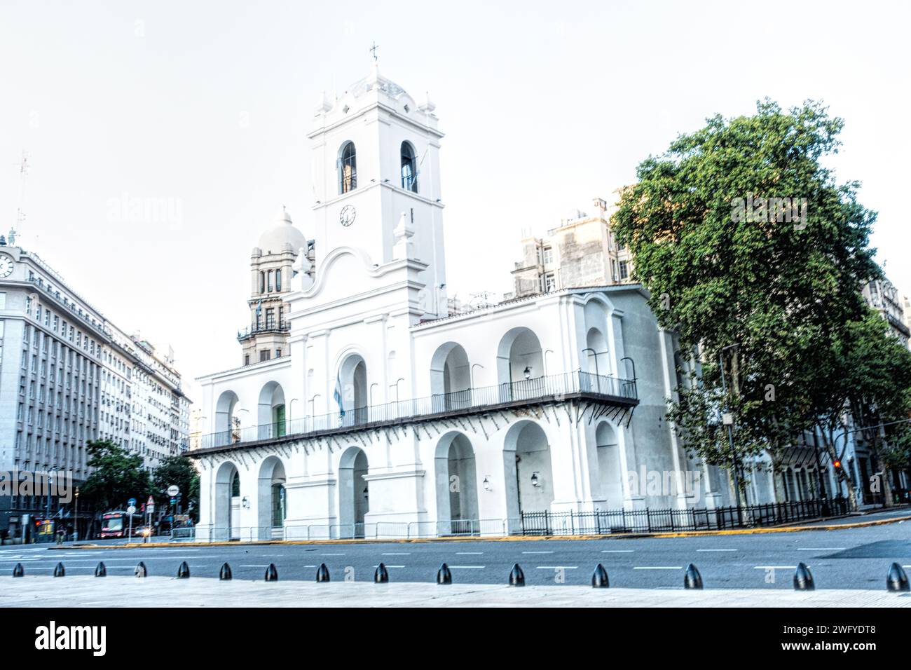 Cabildo from Buenos Aires, Ancient government house from Argentina Stock Photo