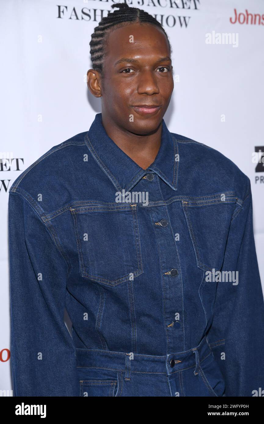 New York, USA. 01st Feb, 2024. Carlos Greer attends the 8th Annual Blue