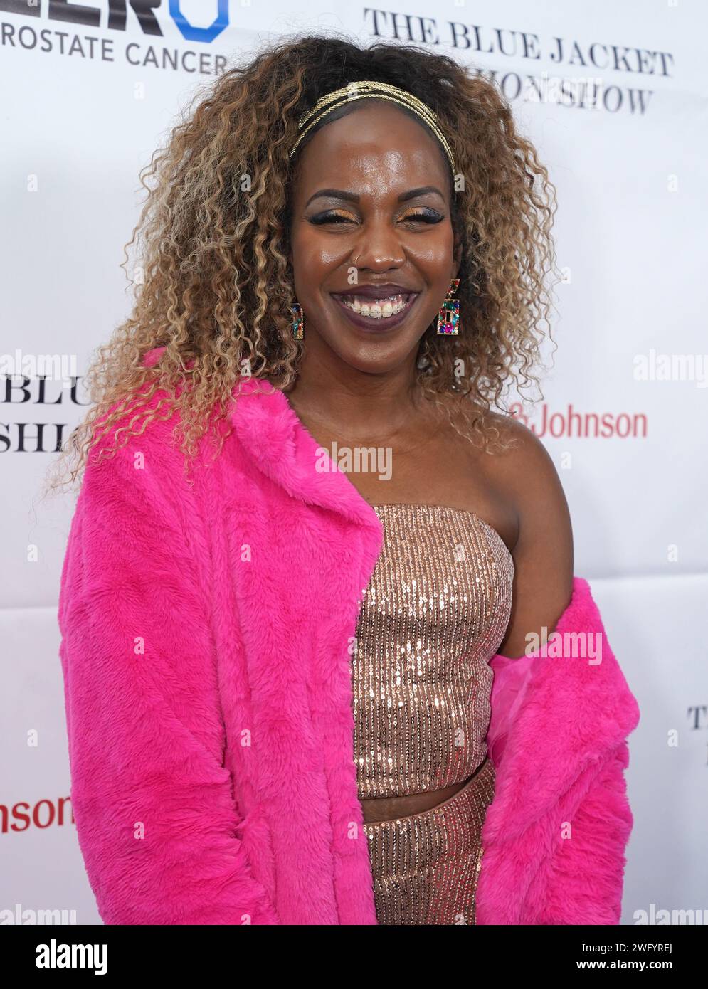 New York, USA. 01st Feb, 2024. Asha Miller attends 8th Annual Blue