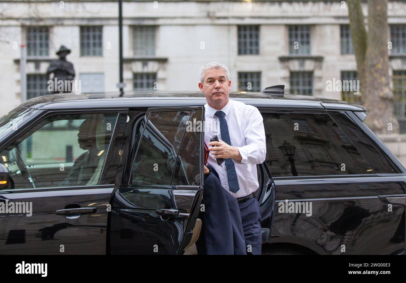 London, Uk 2024 Steve Barclay, MP, Secretary of State for Environment