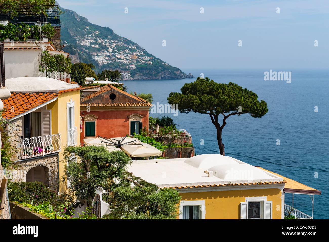The city of Positano, on the Amalfi coast, Italy Stock Photo - Alamy