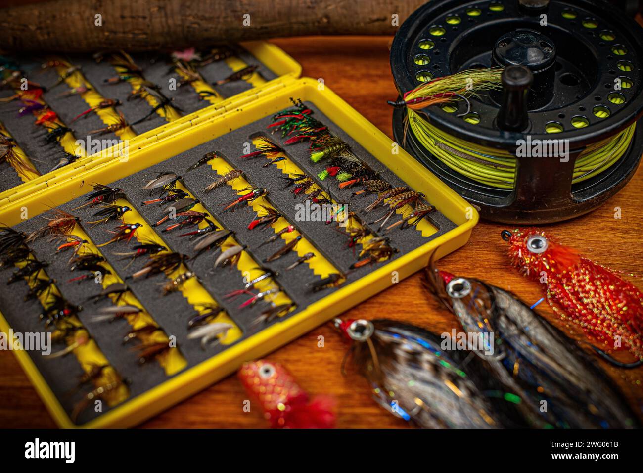 Salmon fishing lures hi-res stock photography and images - Alamy