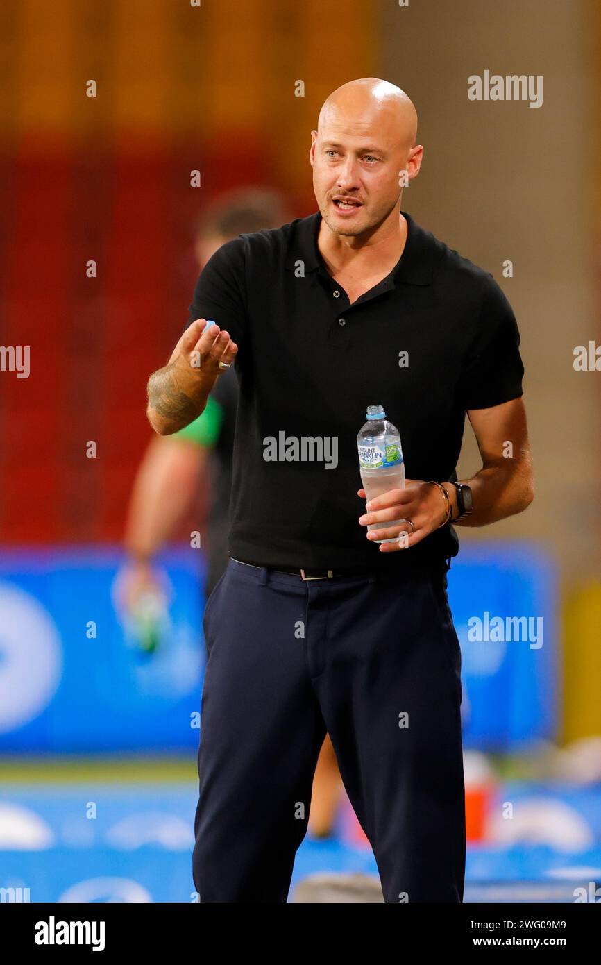 Brisbane, Australia. 2nd Feb 2024. Ruben Zadkovich (Brisbane Coach