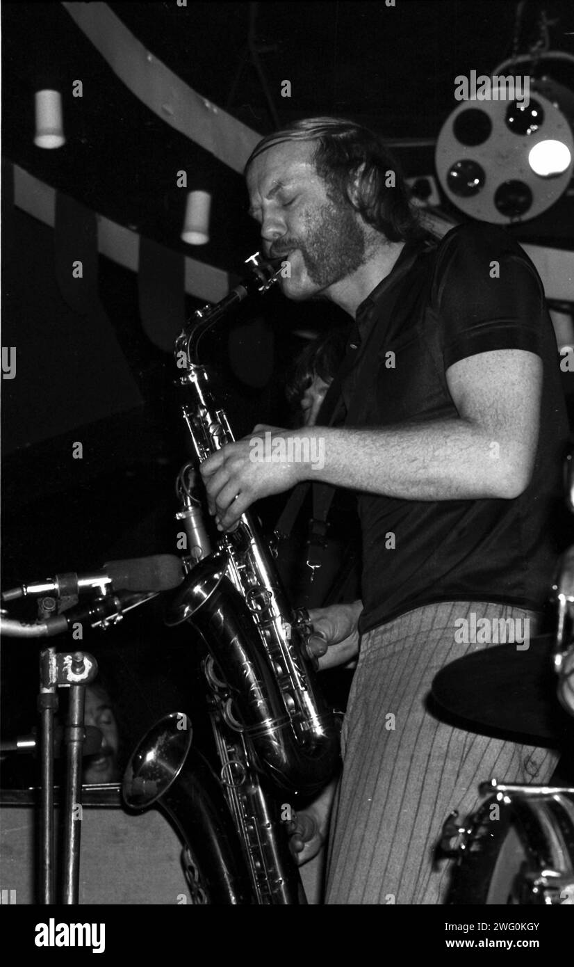 Dave Quincy, If, Marquee Club, Soho, London, 1971. Stock Photo