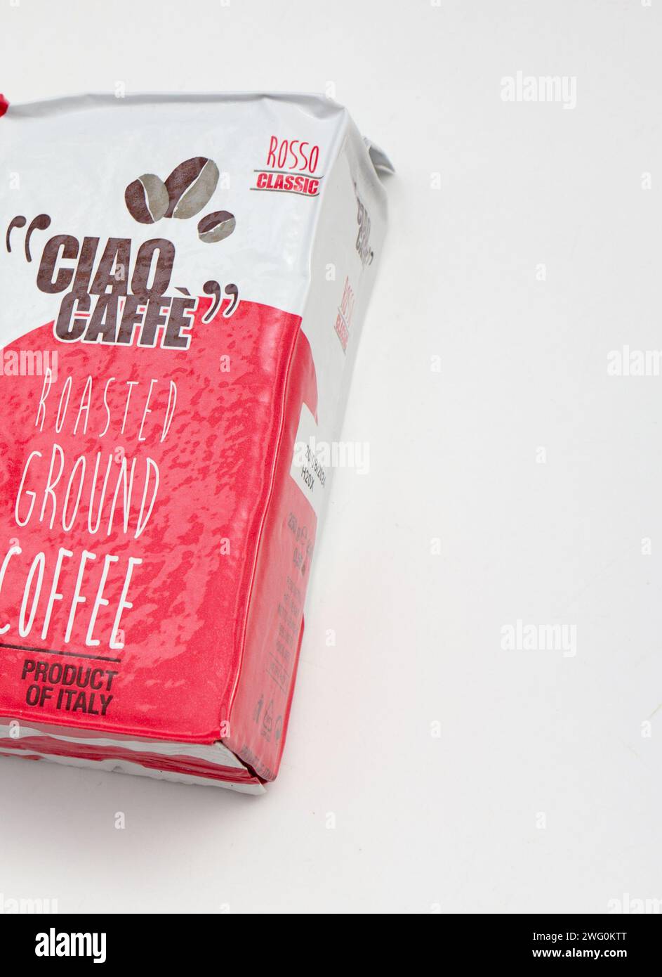 CIAO CAFFE Roasted Ground Coffee Stock Photo - Alamy