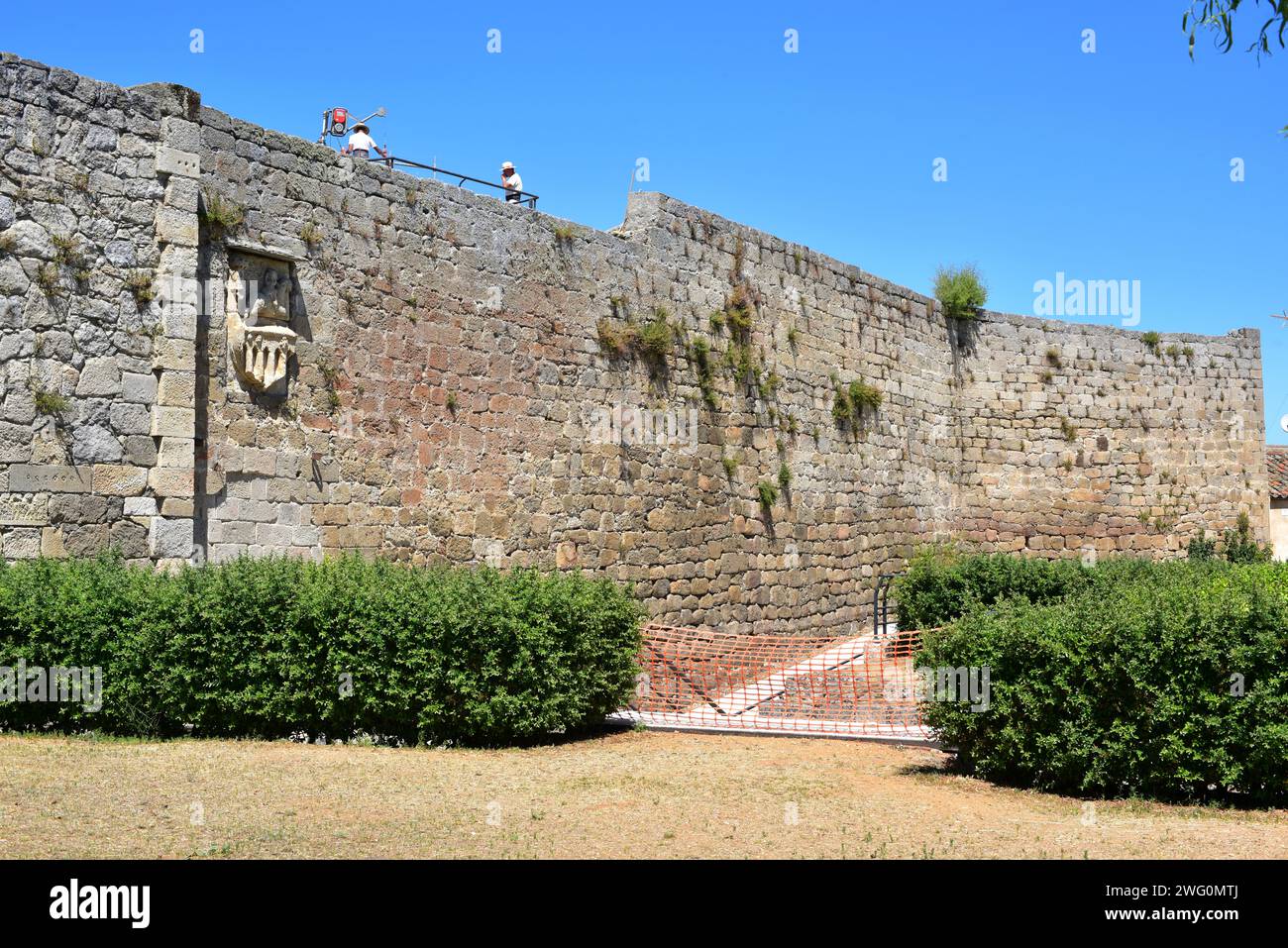 Ledesma, Castle (12-15th centuries). Salamanca province, Castilla y Leon, Spain. Stock Photo