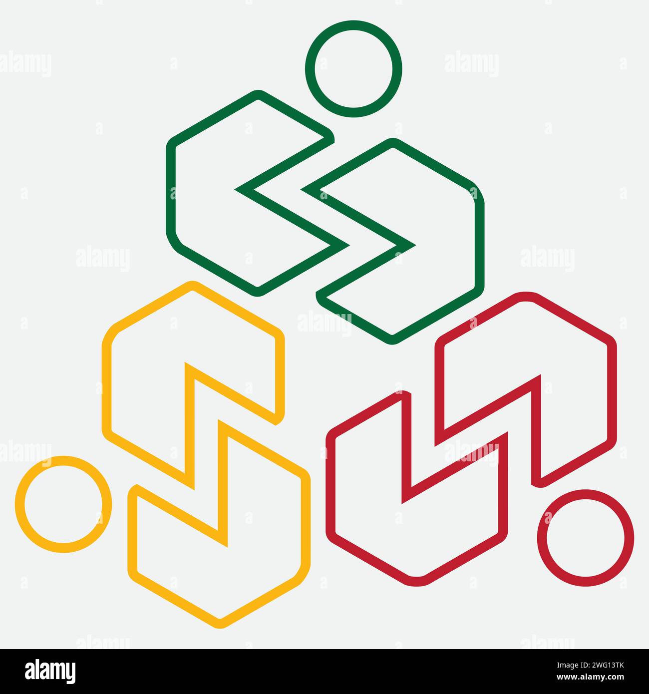 Community symbol vector logo design illustration Stock Vector Image ...