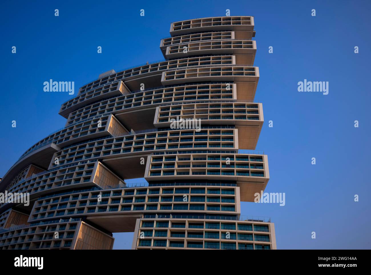 Hotel Atlantis The Royal, The Palm Jumeirah, Dubai, United Arab Emirates, VAR Stock Photo