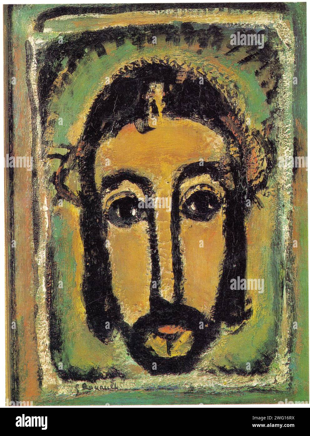 Georges Rouault. La sainte face Stock Photo - Alamy
