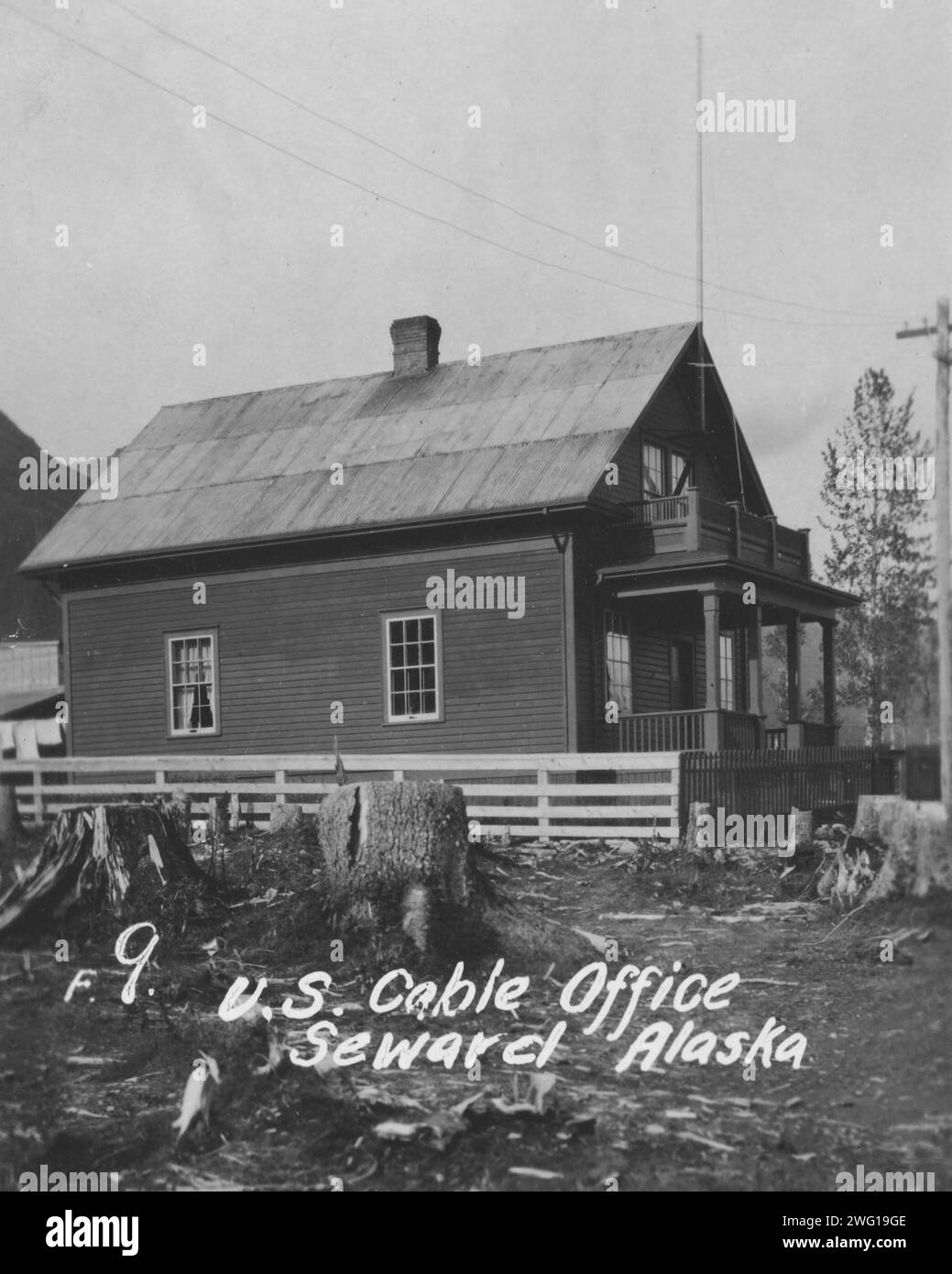 U.S. Cable Office, between c1900 and c1930 Stock Photo Alamy