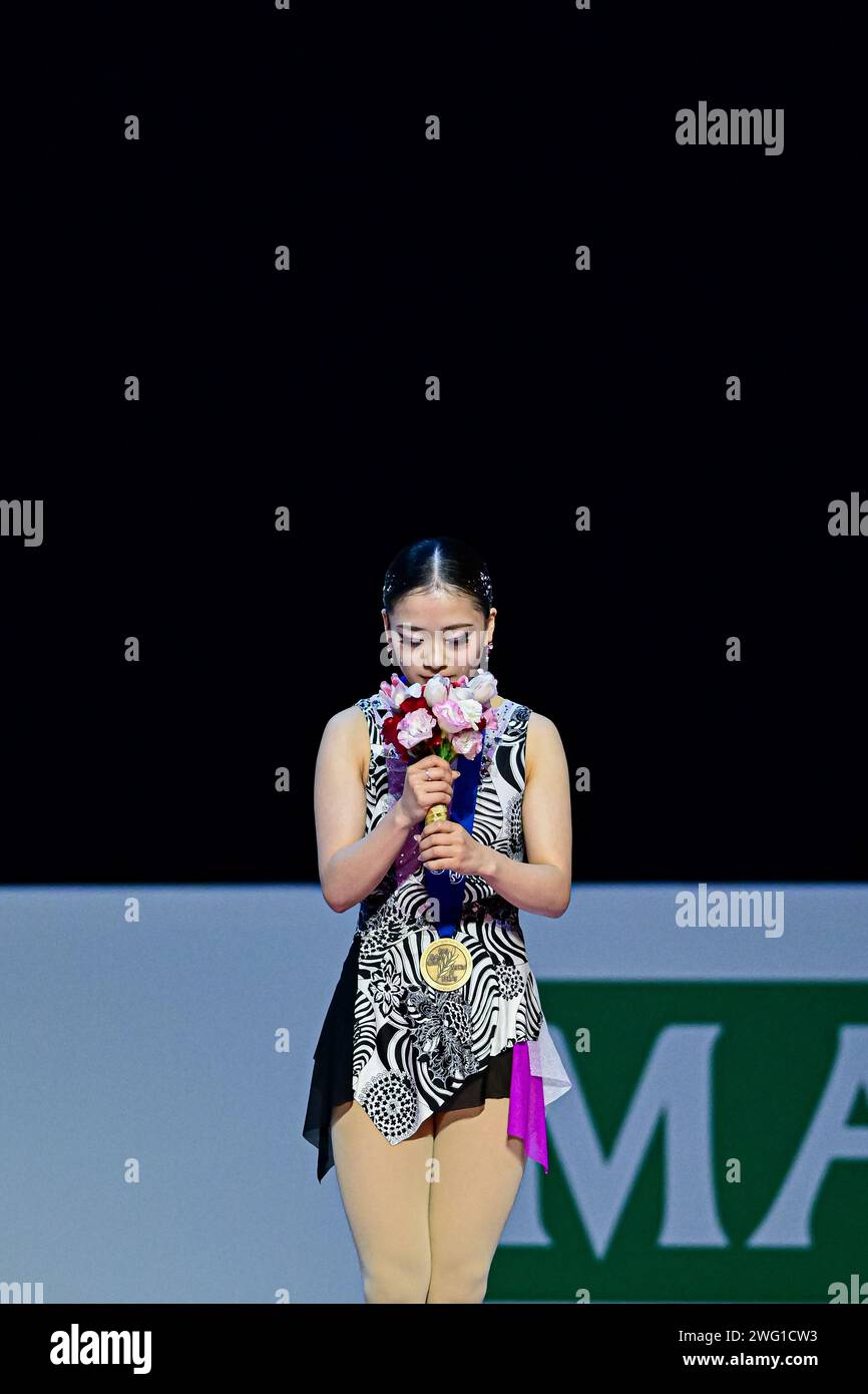 Women Awards, Rinka WATANABE (JPN) third place, during Victory Ceremony