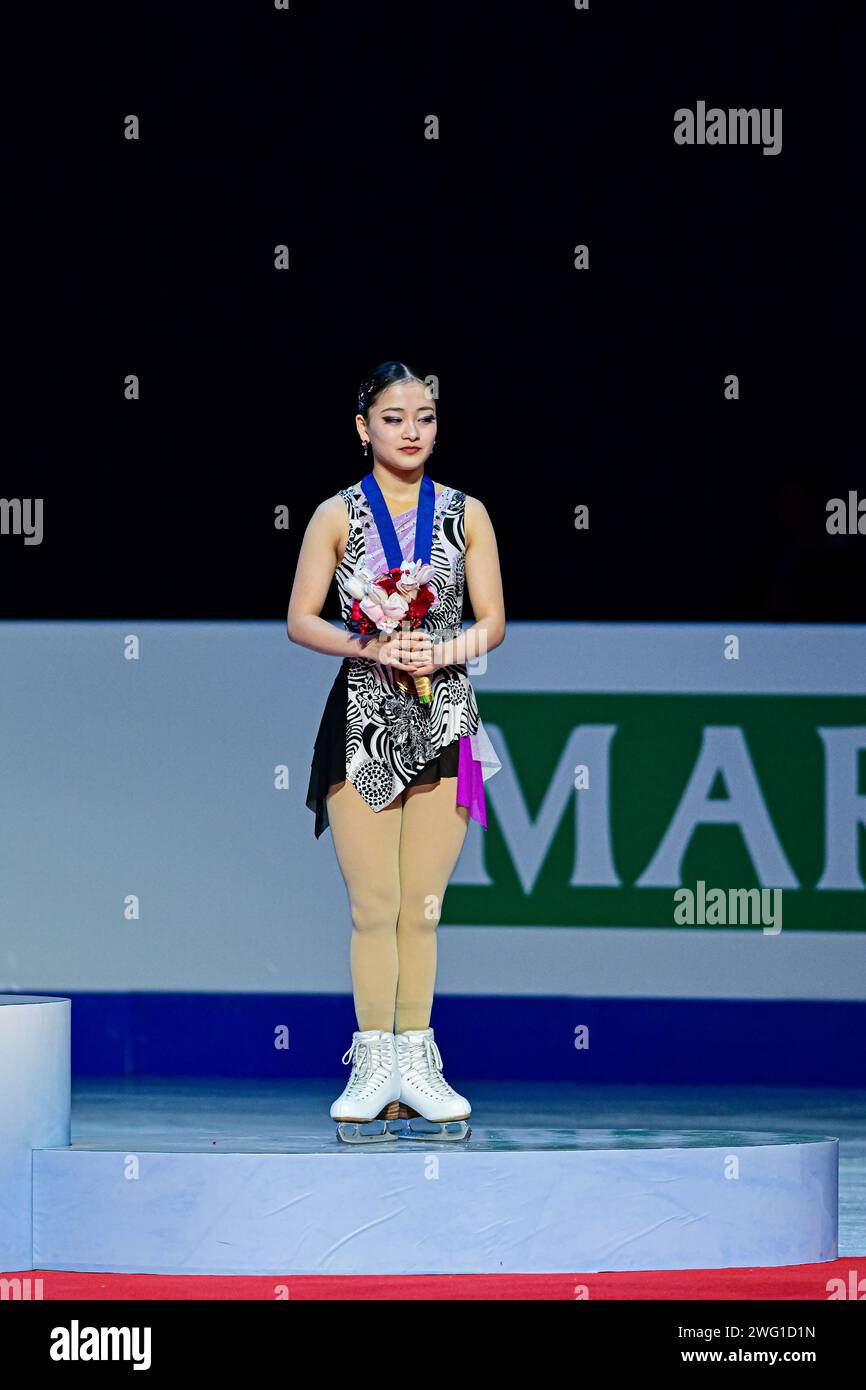 Women Awards, Rinka WATANABE (JPN) third place, during Victory Ceremony