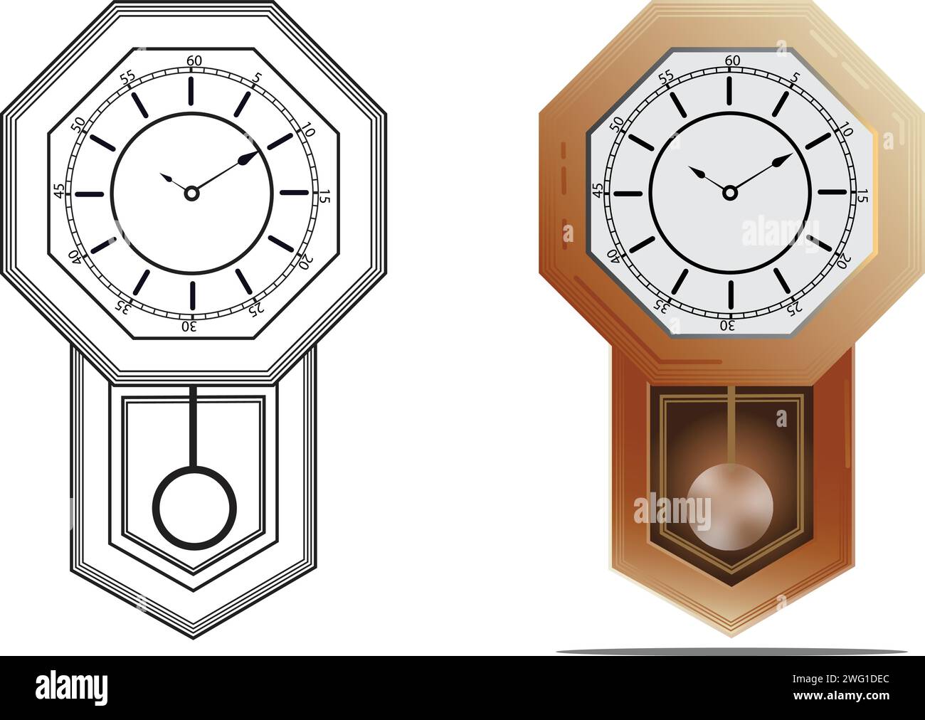 clock, clock art, wall clocks ,clocks, clock vector, clock illustration