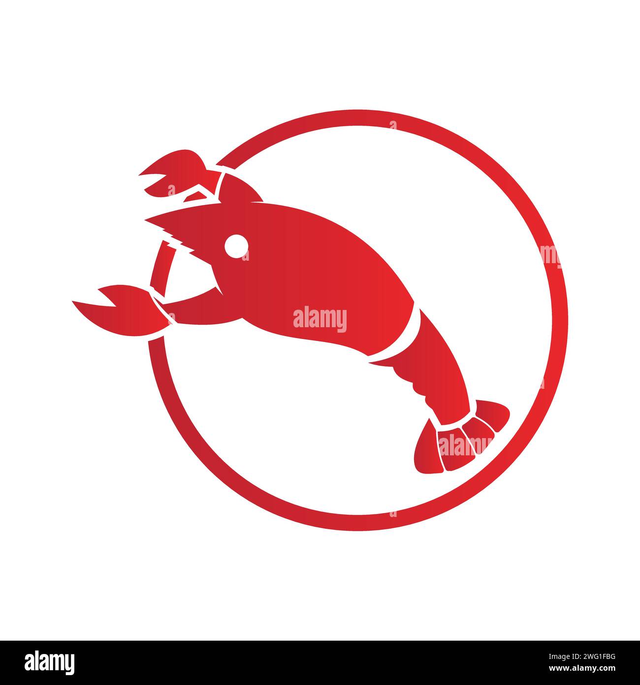 Lobster vector logo concept illustration Stock Vector Image & Art - Alamy