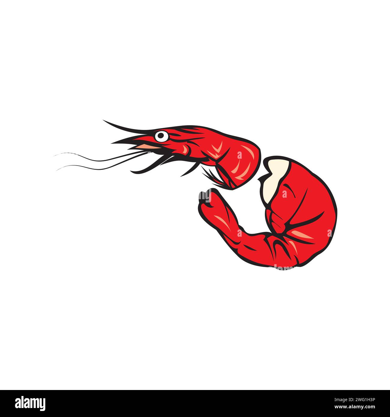 Lobster vector logo concept illustration Stock Vector Image & Art - Alamy