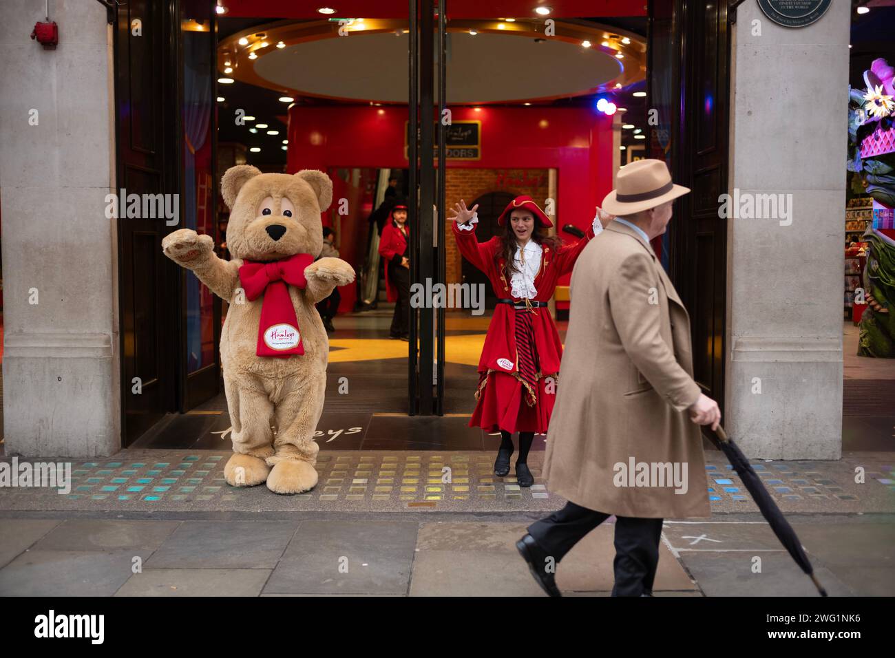 Hamleys toy store, one of the oldest and largest in the world, situated