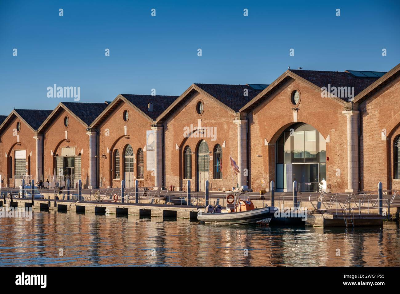 Istituto delle Scienze Marine, Arsenal, Venice, Italy Stock Photo