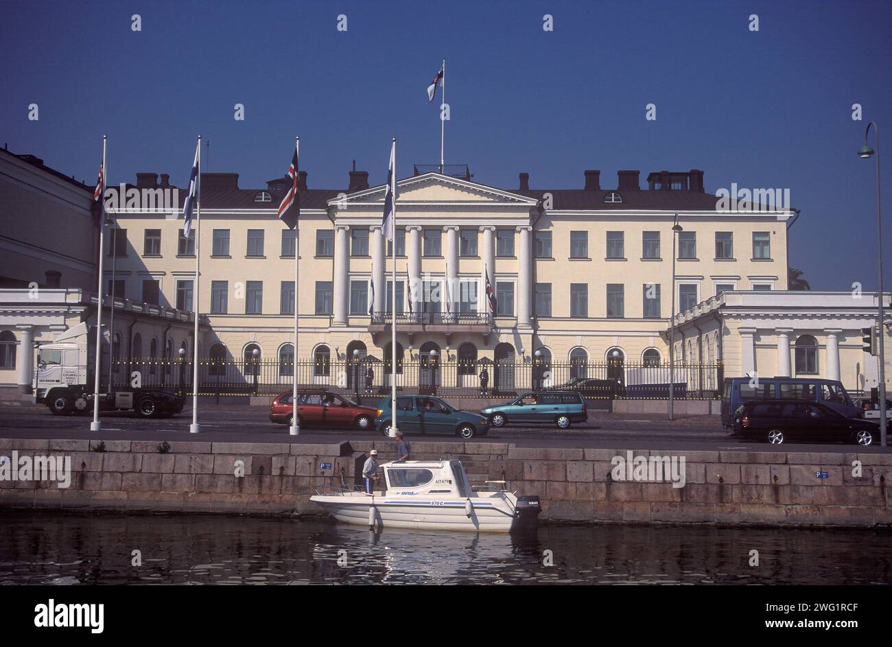 Presidential Palace, Helsinki Stock Photo